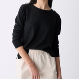 Deluc LORRAINE SWEATER IN BLACK