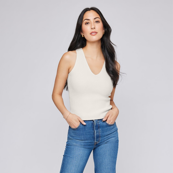 Gentle Fawn ASTOR TANK IN CREAM