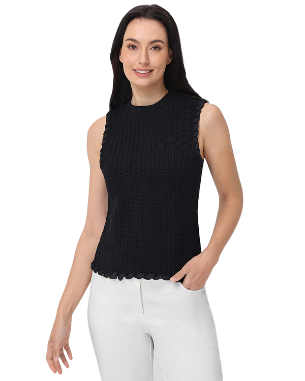 525 FABRIC WHIP STITCH CREW NECK TANK