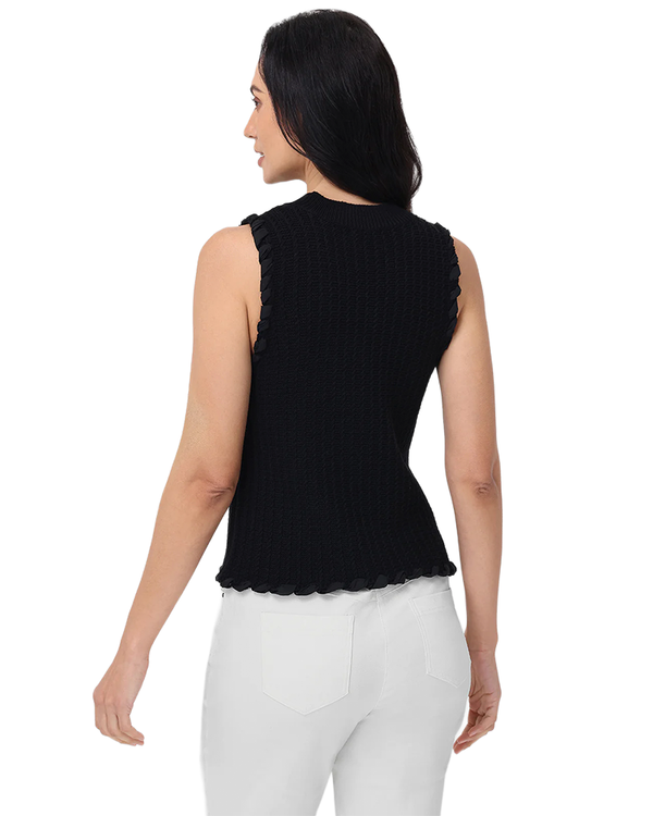 525 FABRIC WHIP STITCH CREW NECK TANK