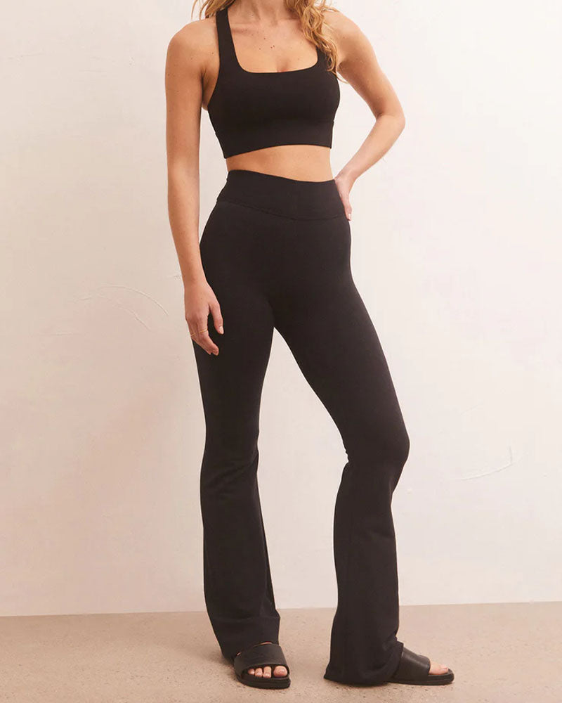 ZSupply Everyday Flare Pant In Black