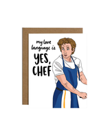 Brittany Paige YES CHEF CARD