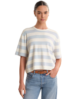 525 SERAPHINA COLETTE CREW NECK BOXY TEE