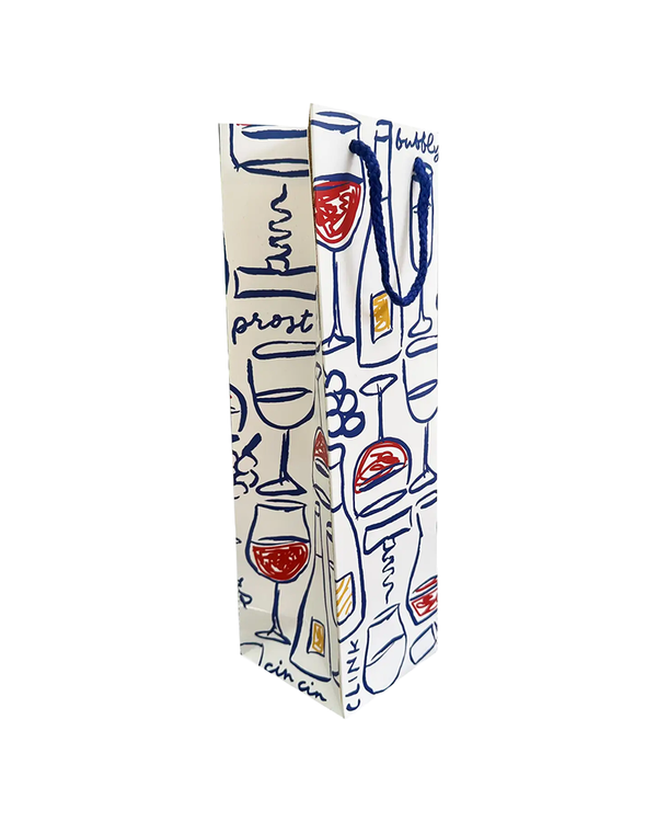 The Social Type FRENCH VINO WINE GIFT BAG