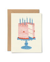 Pink Pigeon Studio BIRTHDAY CAKE CARD