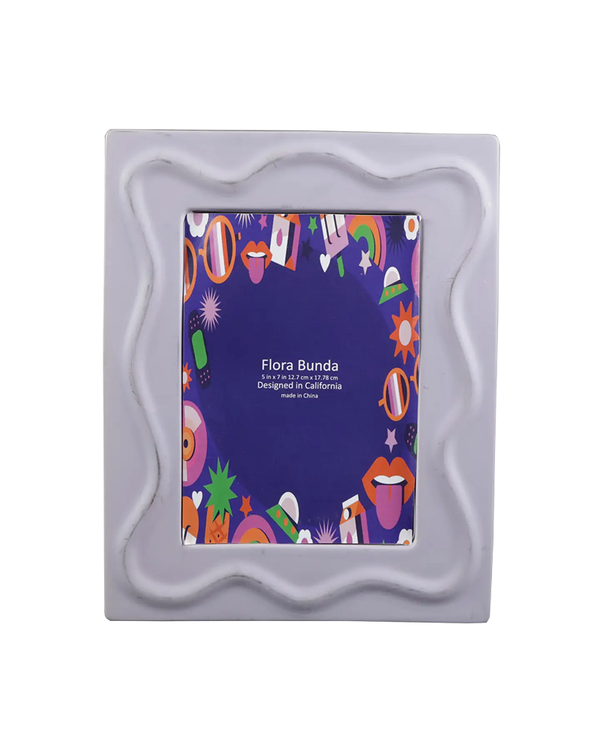 Flora Bunda Inc 5X7 CURVE LINE CERAMIC FRAME