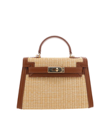 Billini HARIETTE RAFFIA HANDLE BAG