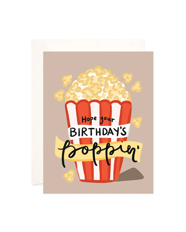 Bloomwolf POPPIN BIRTHDAY GREETING