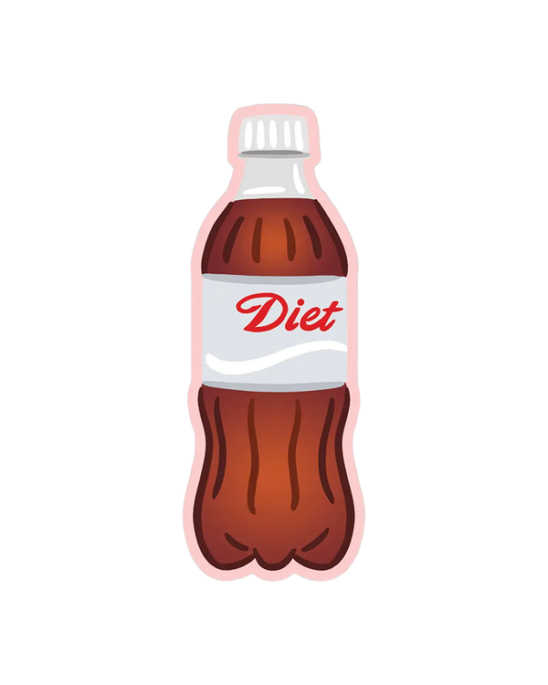 Bloomwolf Studio DIET SODA VINYL STICKER