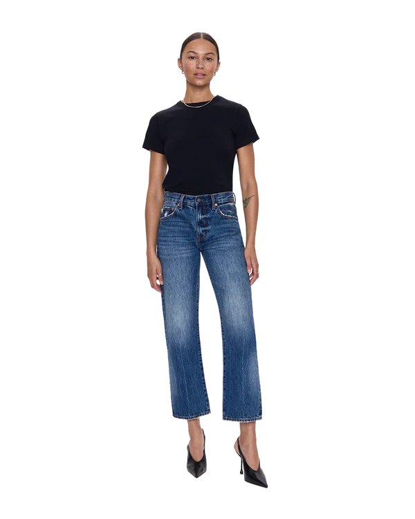 Pistola LEXI MID RISE BOWED STRAIGHT