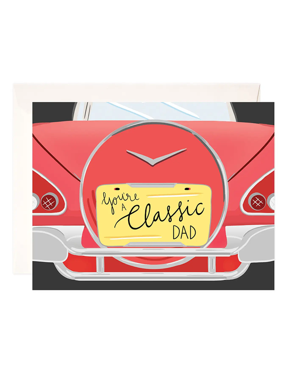 Bloomwolf Studio CLASSIC DAD GREETING CARD