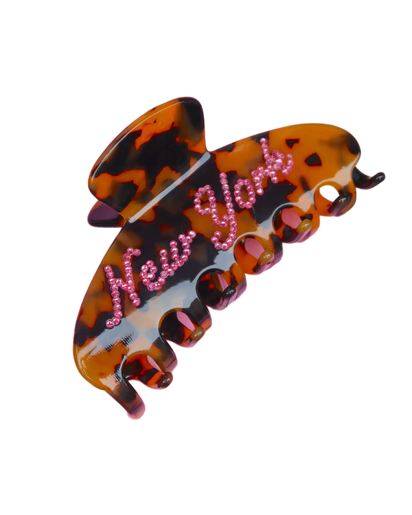 Colorful Natalie NEW YORK STUDDED HAIR CLIP