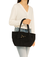 Street Level ALORA FAUX SUEDE SHOULDER BAG