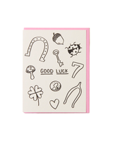 And Here We Are Good Luck Charms Card
