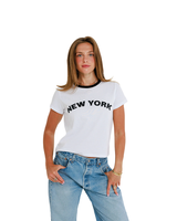 Sunny Somewhere NEW YORK RINGER TEE