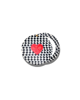 Solar Eclipse POLKA DOT HEART COMPACT MIRROR