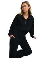 Z Supply DOWNTOWN HALF ZIP SWEATSHIRT