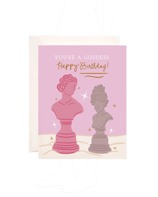 Bloomwolf Studio GODDESS BIRTHDAY CARD