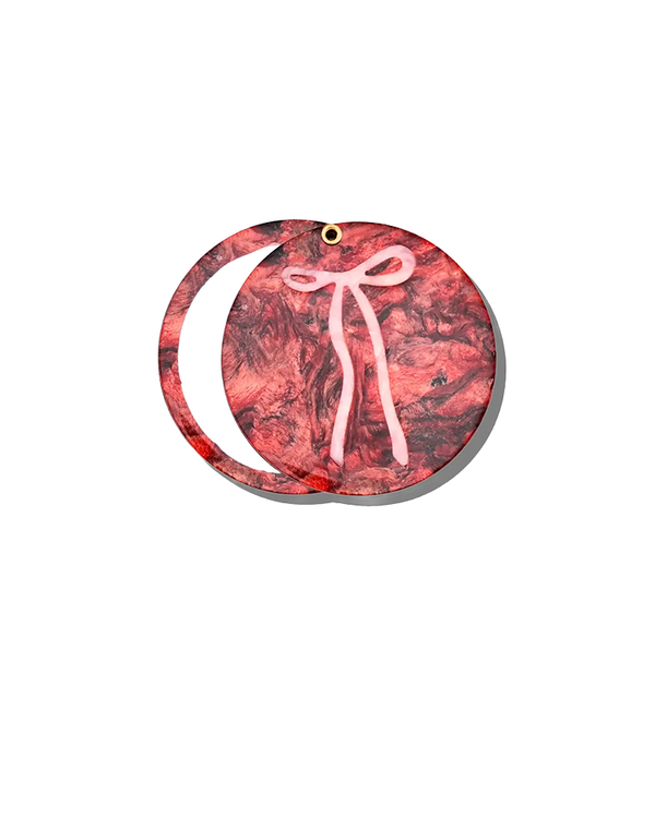 Solar Eclipse VINTAGE BOW COMPACT MIRROR