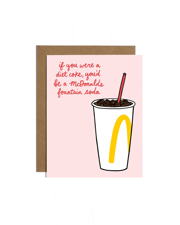 Brittany Paige FOUNTAIN SODA LOVE CARD