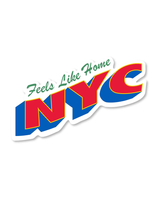 Alice & Wonder FEELS LIKE HOME STICKER NYC