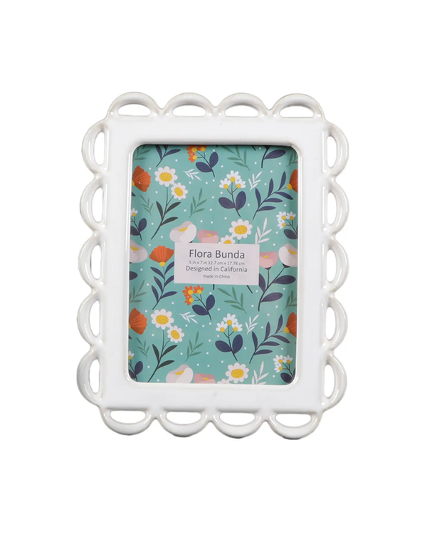 Flora Bunda Inc 5X7 CERAMIC FRAME