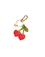 Solar Eclipse CHERRY HEARTS BAG CHARM KEYCHAIN