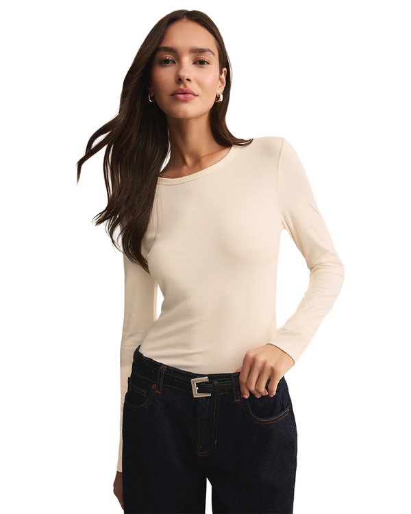 Z Supply SECOND SKIN CREW LS