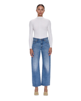 Pistola LEXI MID RISE BOWED STRAIGHT JEANS