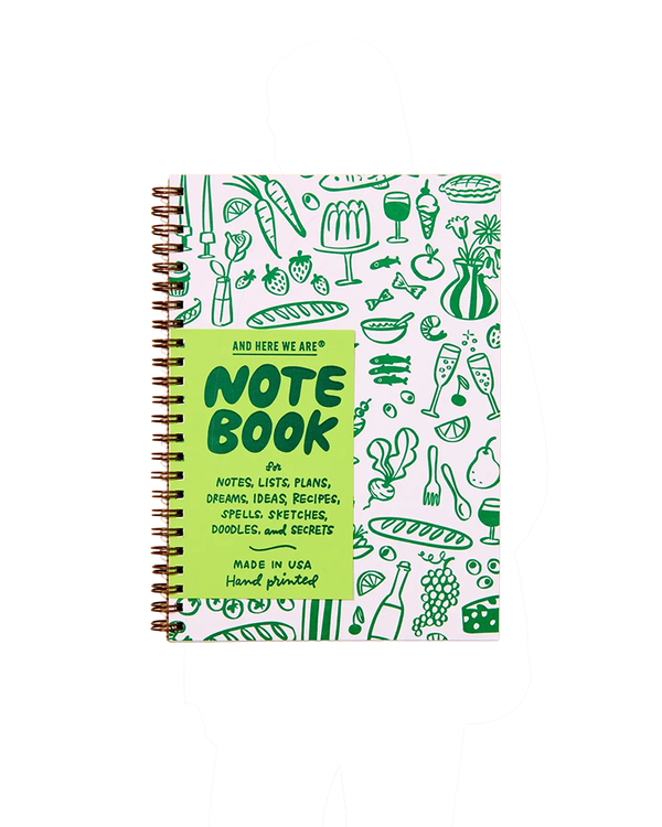 And Here We Are ICONS A5 SPIRAL NOTEBOOK