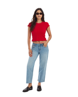 Daze Keeper Crop Low Rise Straight Size 25