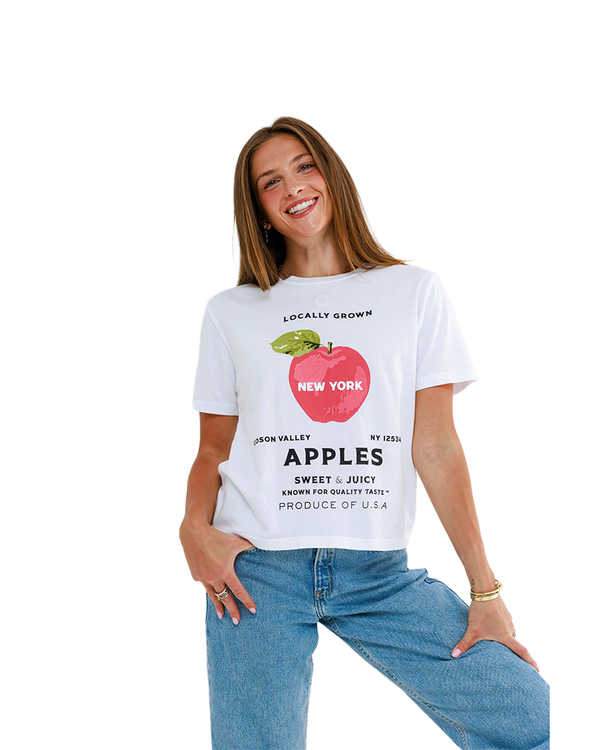 Sunny Somewhere HUDSON VALLET APPLESTAND - EVERYDAY TEE