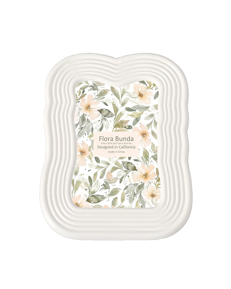 Flora Bunda Inc 8X10 CURVES CERAMIC FRAME