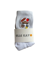 Elle Kay I LOVE NY PILATES SOCKS