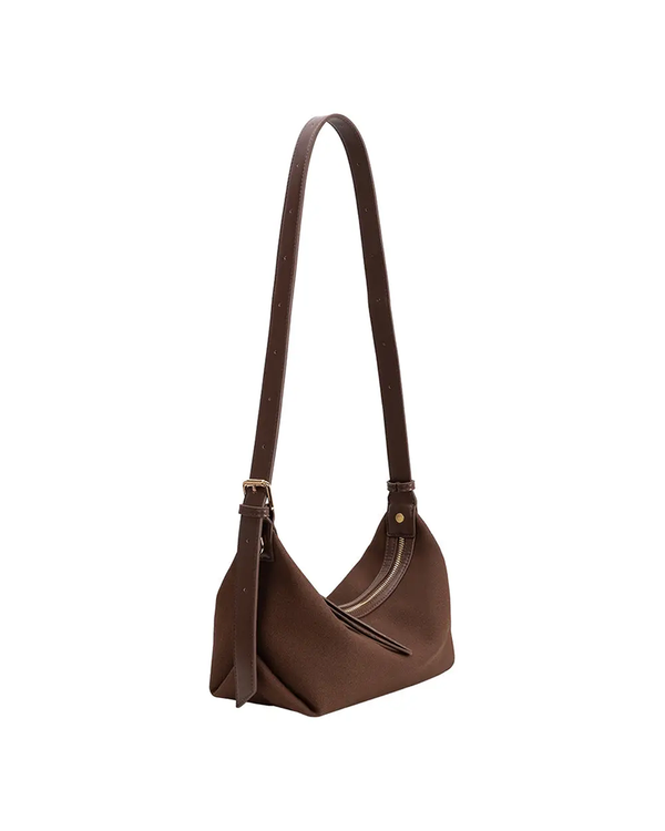 Melie Bianco LILITH SUEDE TOP HANDLE BAG