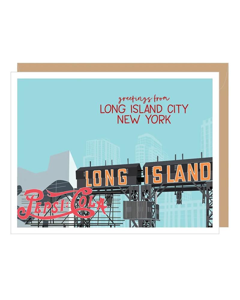 Apartment 2 GREETINGS FROM LONG ISLAND CITY CARD