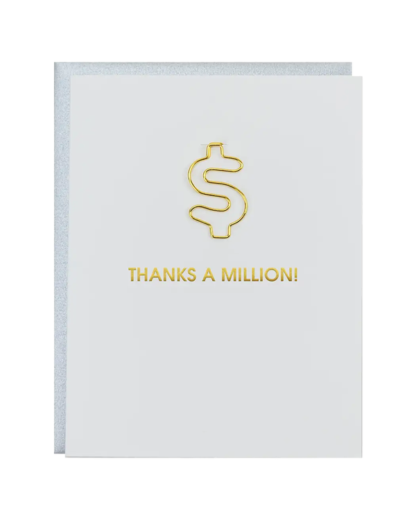 Chez Gagne THANKS A MILLION CARD