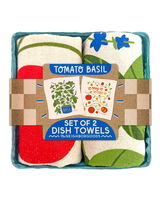 The Neighbors TOMATO BASIL TEA TOWEL SET
