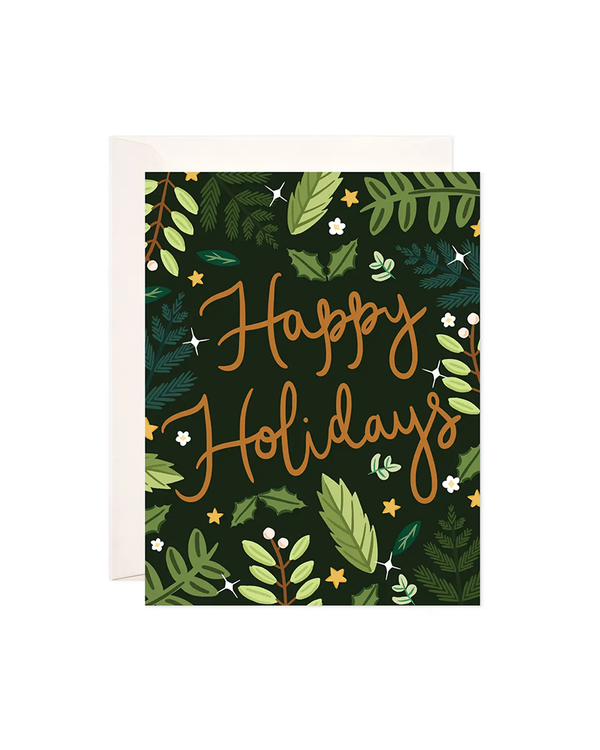 Bloomwolf Studio HOLIDAY FOLIAGE CARD