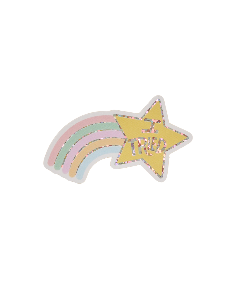 One and Only Paper I TRIED STICKER