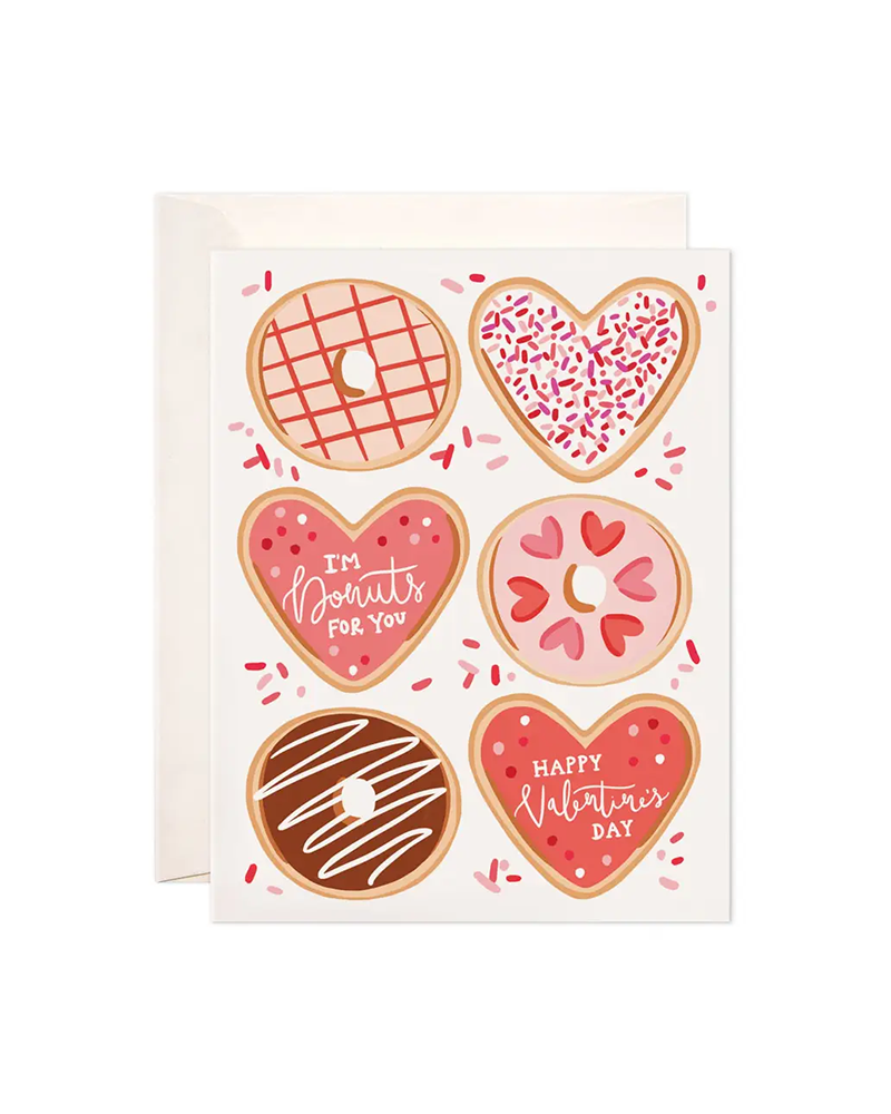 Bloomwolf Studio DONUTS FOR YOU VALENTINE CARD