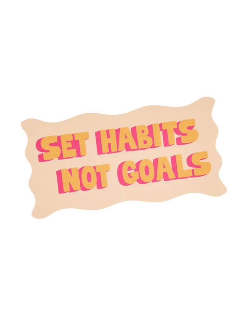One and Only Paper SET HABITS STICKER – Shopfado