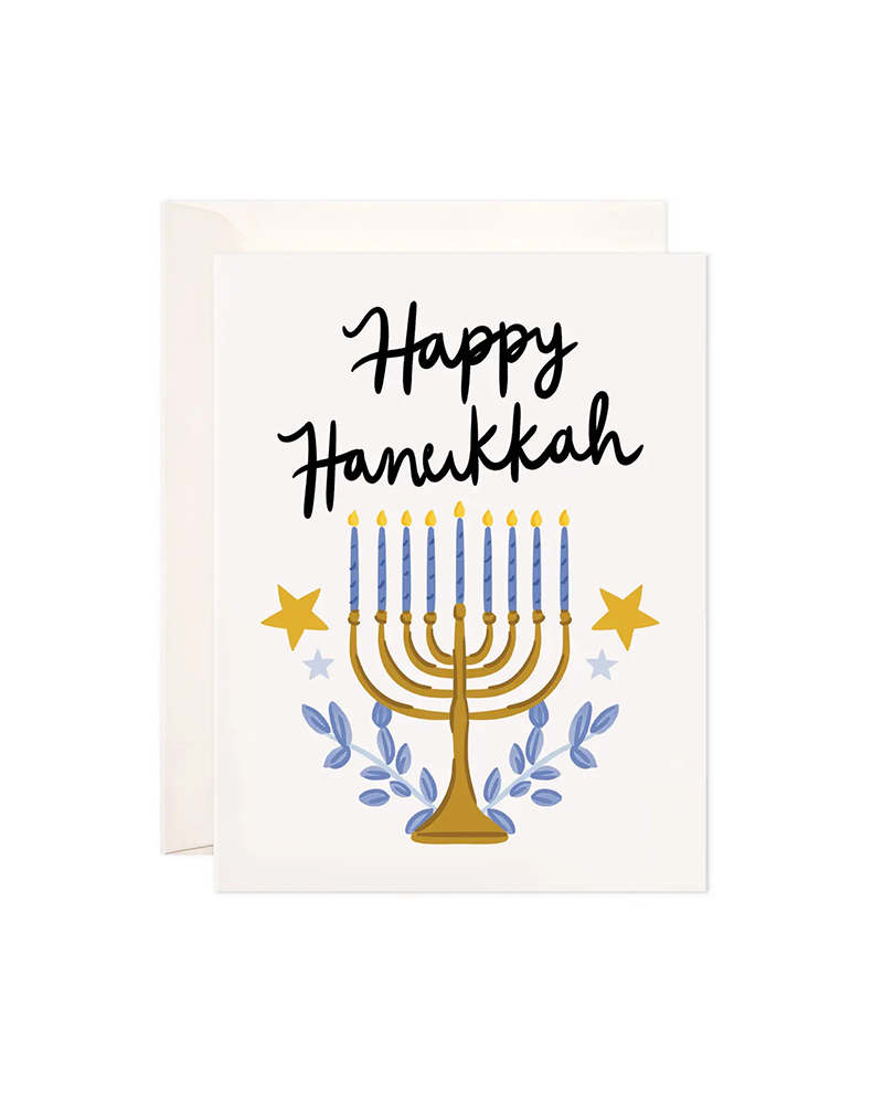 Bloomwolf Studio HAPPY HANUKKAH CARD