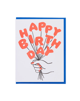 And Here We Are BIRTHDAY BALLOONS CARD