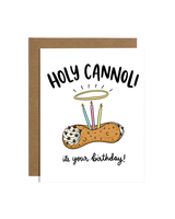 Brittany Paige HOLY CANNOLI BIRTHDAY CARD