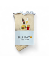 Elle Kay HAPPY MEAL PILATES SOCKS