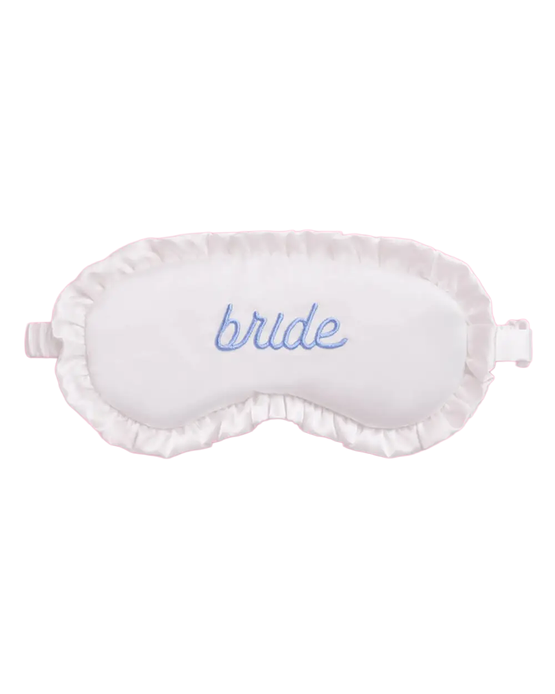 Xofetti Something Blue BRIDE Sleep Mask OS