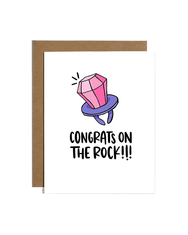 Brittany Paige CANDY RING LOLLIPOP ENGAGEMENT CARD
