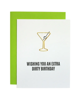 Chez Gagne EXTRA DIRTY BIRTHDAY CARD