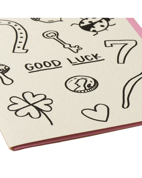 And Here We Are Good Luck Charms Card